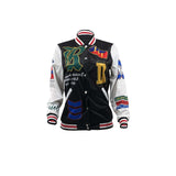 Chic Bomber Vibes Varsity Jacket image 3