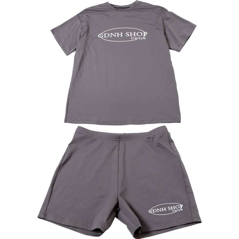 Oversized Graphic T-Shirt and Shorts Set image 5