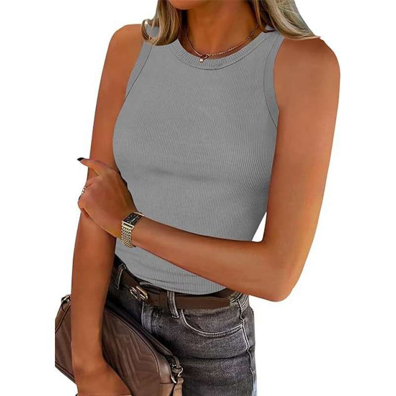 Ribbed Sleeveless Top image 1