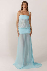Spaghetti Strap Maxi Dress image 0