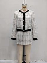 Tweed Coordinated Suit with Trim image 5