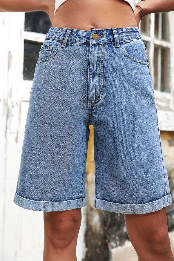 High-Waisted Shorts image 0