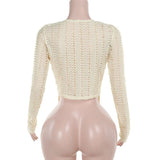 Luxe Crochet Cascade Top image 2