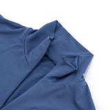 Cut-Out Bodycon Outfit with Thigh-High Stockings image 4