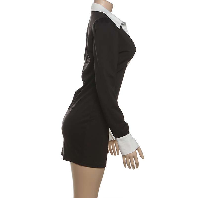 Elegant Button-Front Shirt Dress image 5