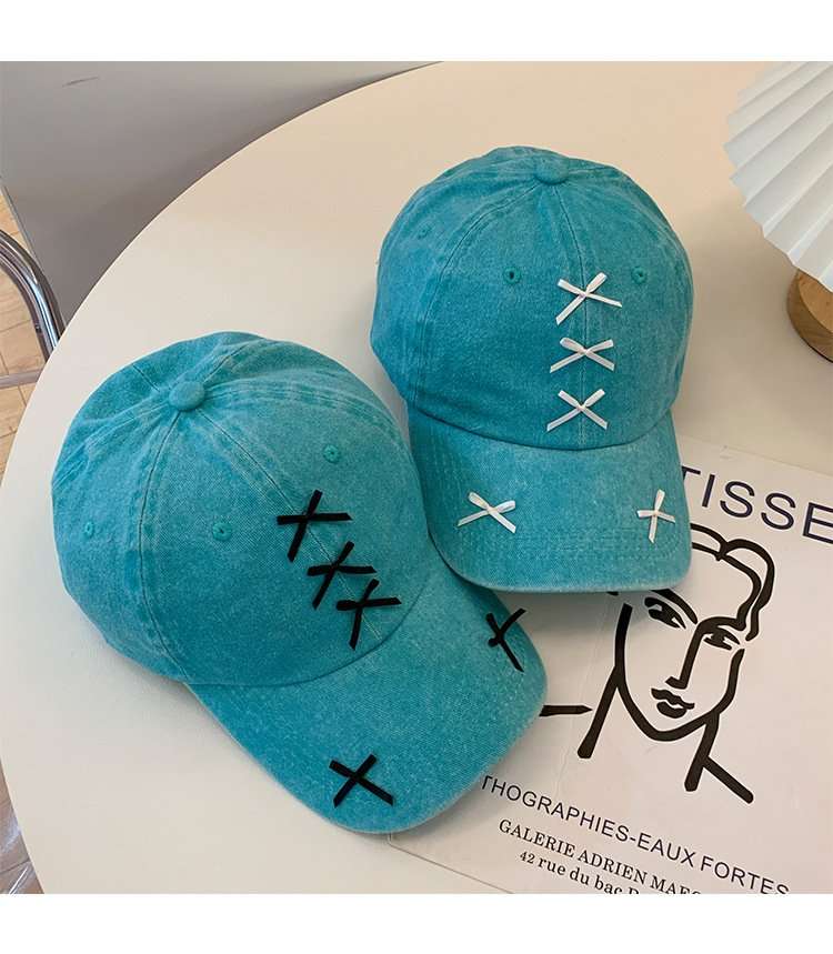 Korean Baseball Cap with Bow image 0