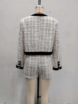 Tweed Coordinated Suit with Trim image 4