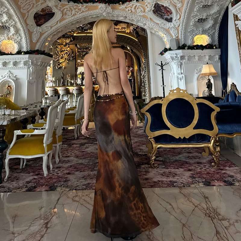 Sunset Cutout Maxi Dress image 4