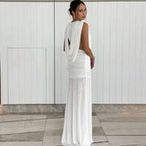 Elegant Draped Maxi Dress image 4