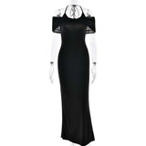 Off-Shoulder Maxi Dress image 4