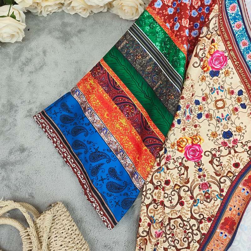 Vibrant Bohemian Patchwork Tunic image 5