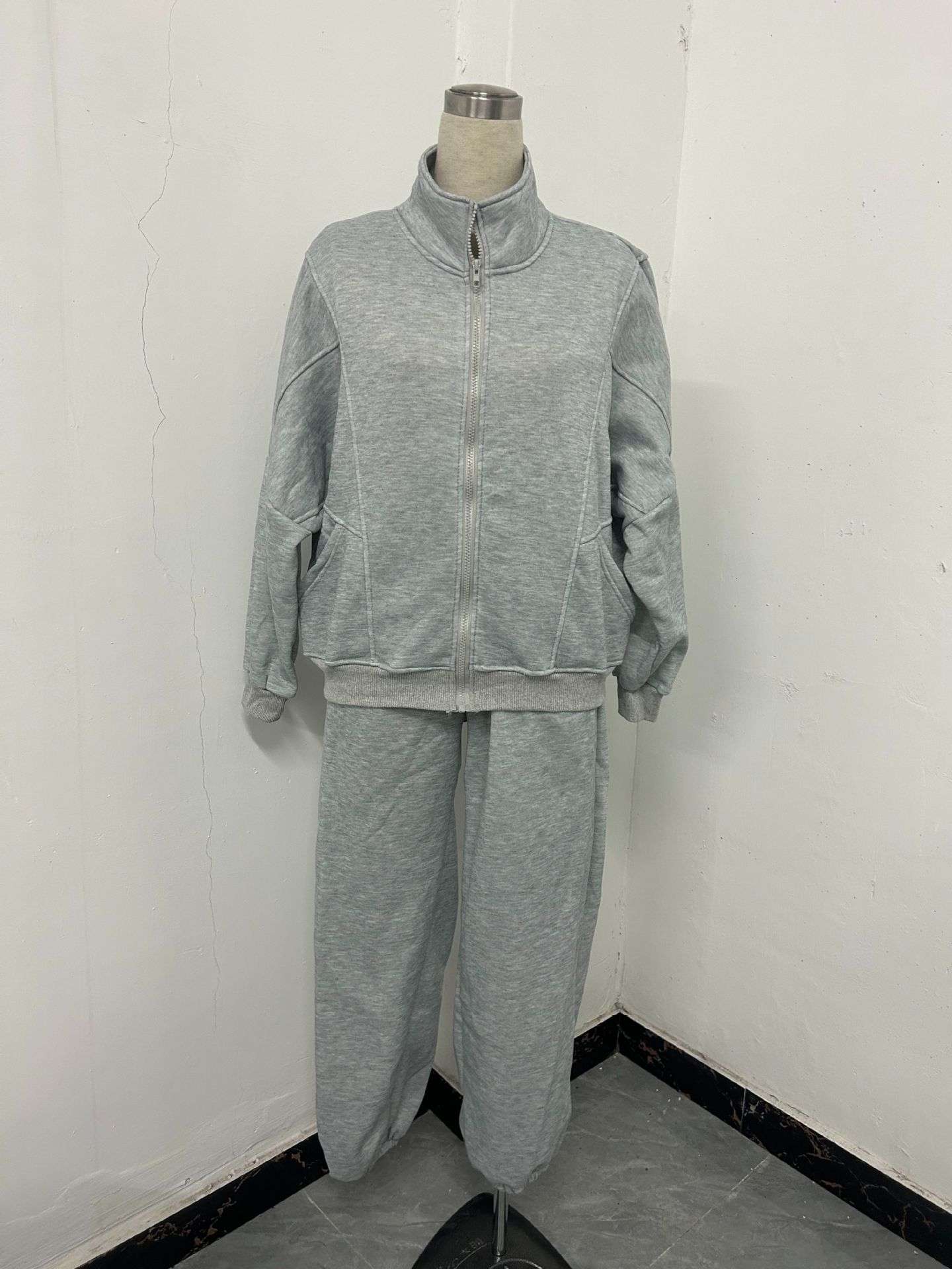 Hooded Loose Fit Sweatshirt & Joggers image 7