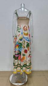 Colorful Summer Beach Dress image 2