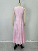 Pleated Midi Dress image 3