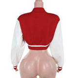 Urban Varsity Vibe Cropped Jacket image 5