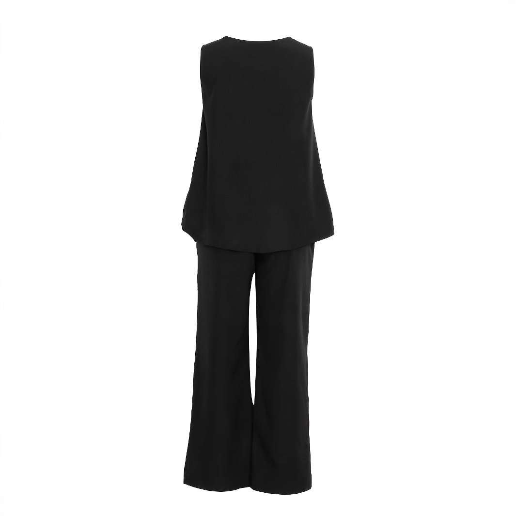 Sleeveless Wide-Leg Set image 3