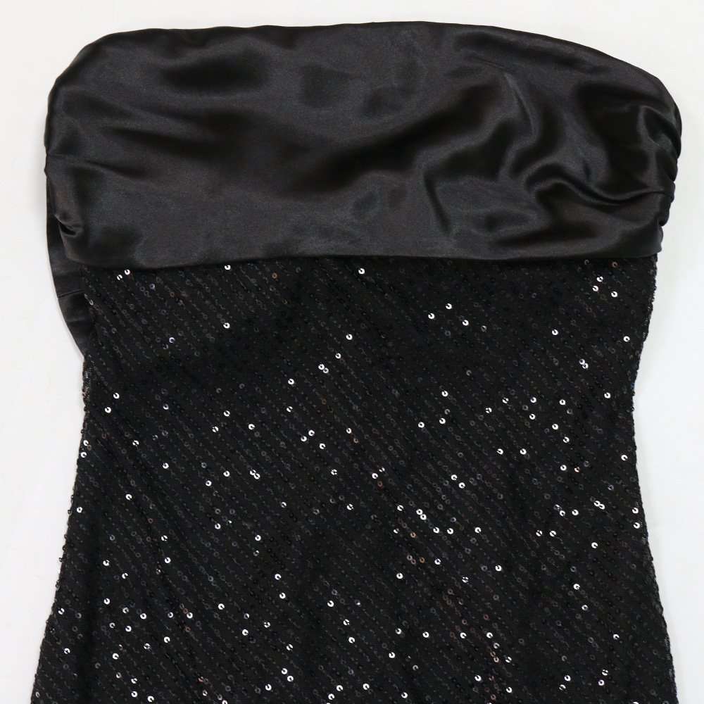 Sequin Strapless Maxi Dress image 6