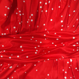 One Shoulder Pleated Flare Maxi Dress image 6