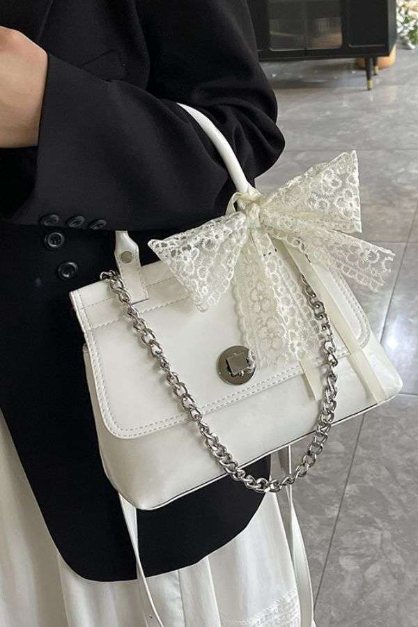 Lace Bow Handbag image 0