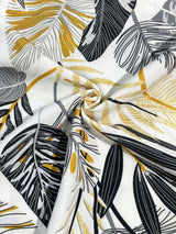 Tropical Leaf Print Maxi Dress image 5