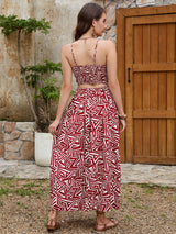 Geometric Print Maxi Dress image 2