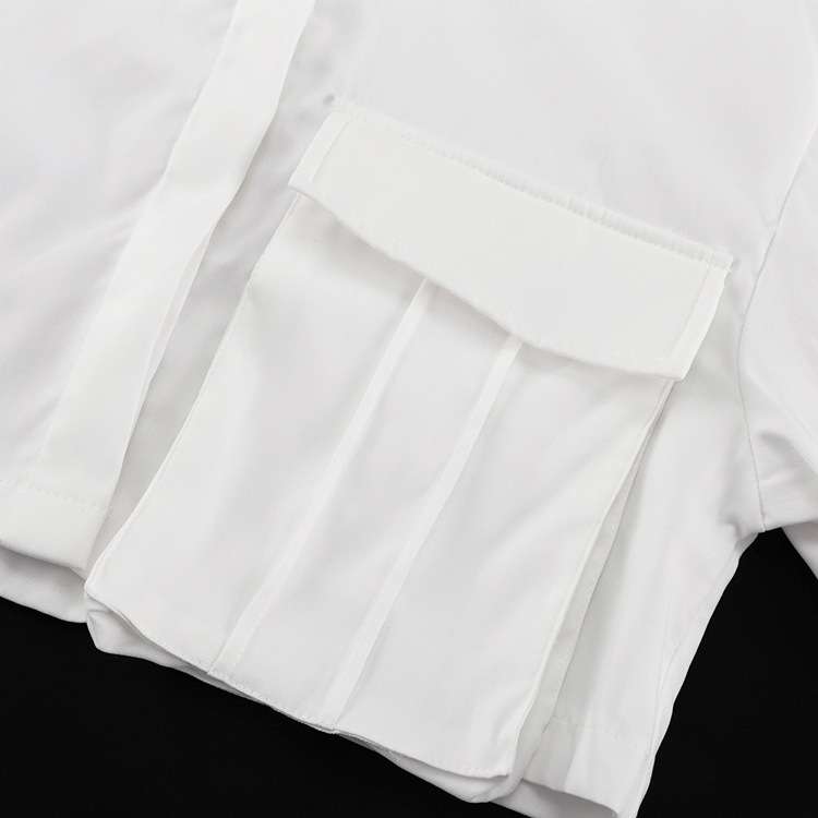 Cropped Shirt and Flared Mini Skirt Set image 5