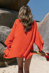 Rusttydustty Floral Embroidery Kimono image 3