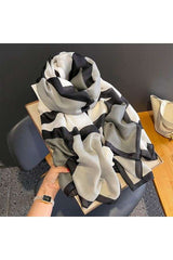 Striped Pattern Fashion Winter Scarves Shawls image 1