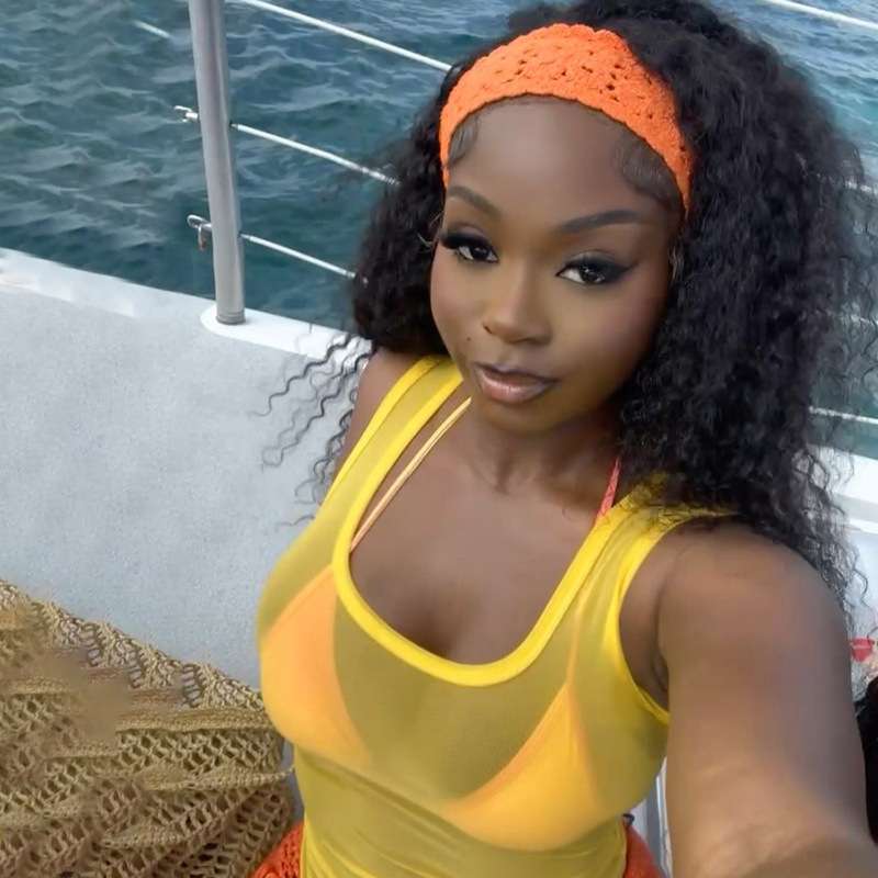 Yellow Sheer Tank Top image 2