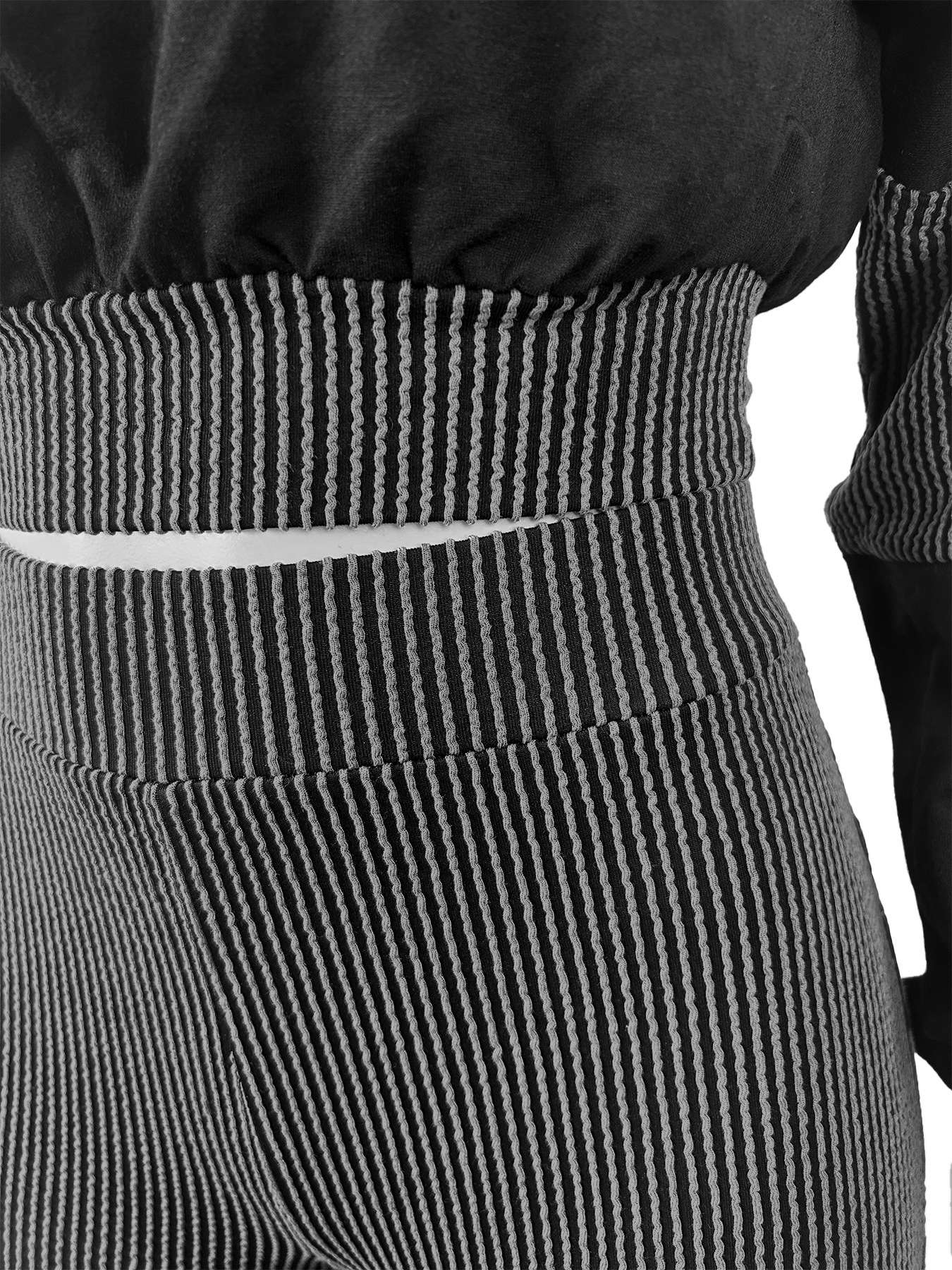 Two-Piece Set with Flared Pants & Hoodie image 5