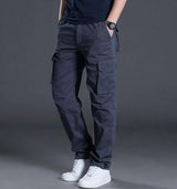 Utility Cargo Pants for Men - L, Grey image
