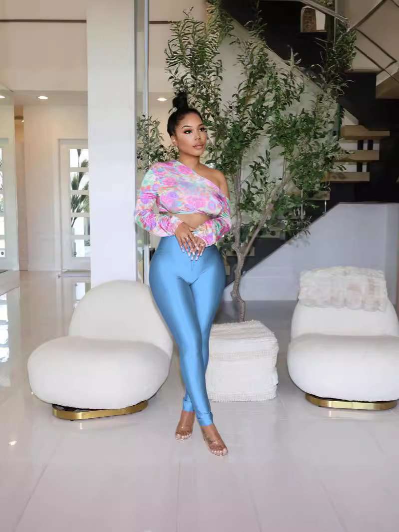 Wide Waist Leggings High Waisted image 0