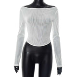 Long Sleeve Top with Layered Detail image 6