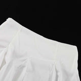 Cropped Shirt and Flared Mini Skirt Set image 6