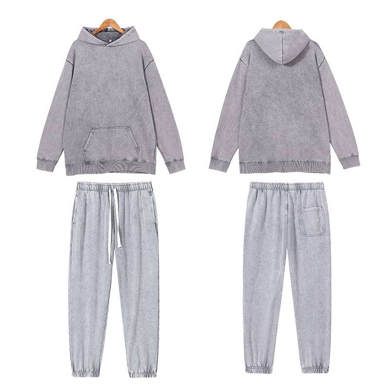 Sweatsuit Hoodie Sweatshirt Pullover Sweatpants Sets image 1