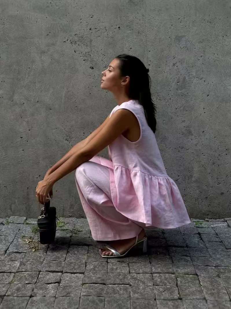 Elegant Sleeveless Co-ord Set image 5