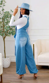 Stylish Overall Jumpsuit with Pockets image 2