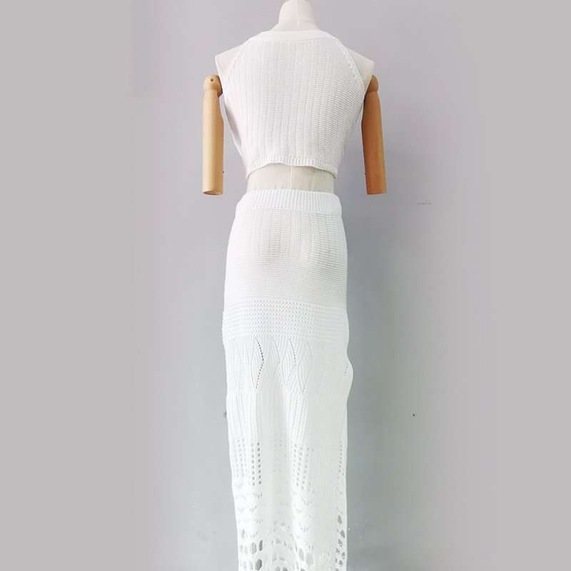 Elegant Crochet Two-Piece Set image 6