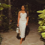 Elegant Cutout Midi Dress image 2