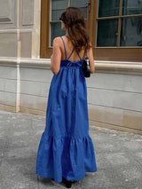 V-Neck Tiered Maxi Dress image 2