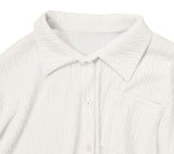 Long Sleeves Top & Wide-Leg Pants Pajama Set image 4