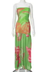 Enchanting Evening Tiger-Print Maxi Dress image 5
