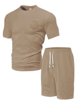 Textured Beach Set - S, Beige image