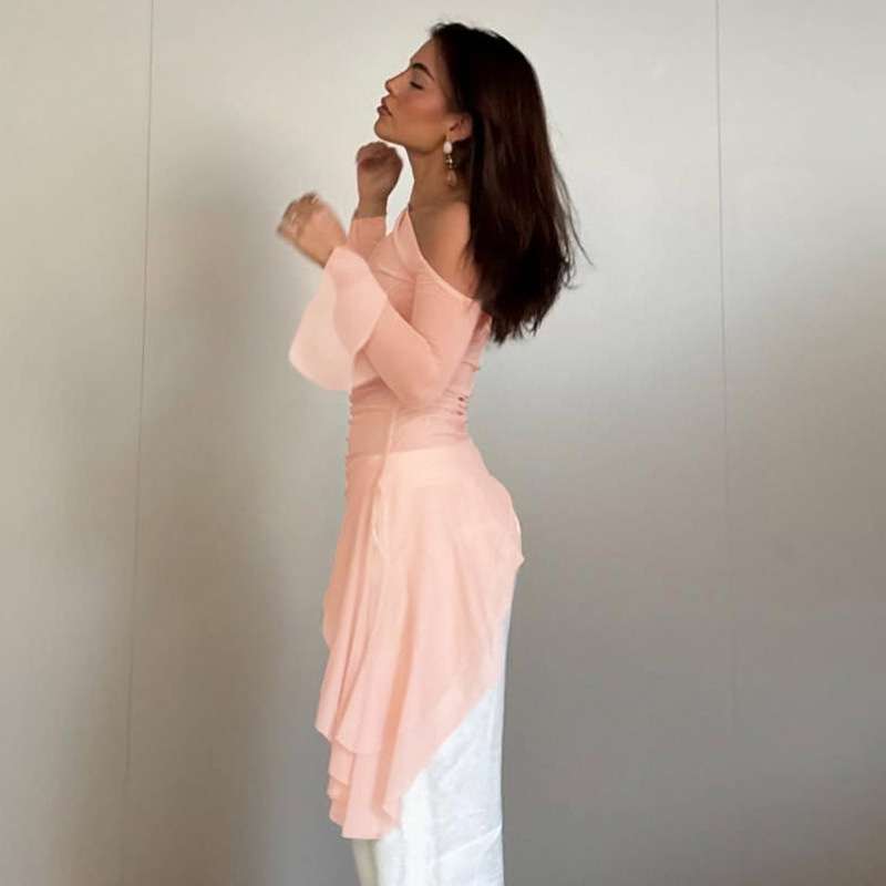 One-Shoulder Asymmetric Top image 4