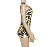 Psychedelic Pattern Top & Shorts Set image 3