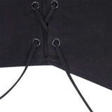 Black Strapless Corset Top image 4