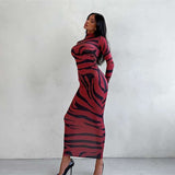 Fierce Wildfire Maxi Dress image 0