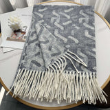 Winter Fashion Luxury Shawl with fringes image 0