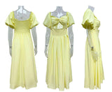 Cutout Puff Sleeve Midi Dress image 4