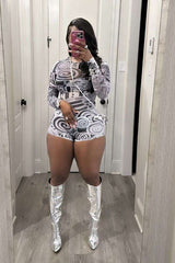 Swirl Print Two-Piece Set image 0